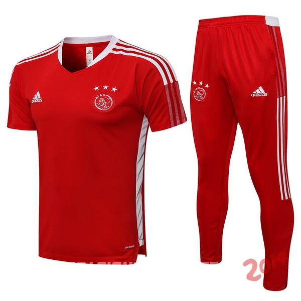 Entrenamiento Ajax Conjunto Completo 2021/2022 Rojo Blanco