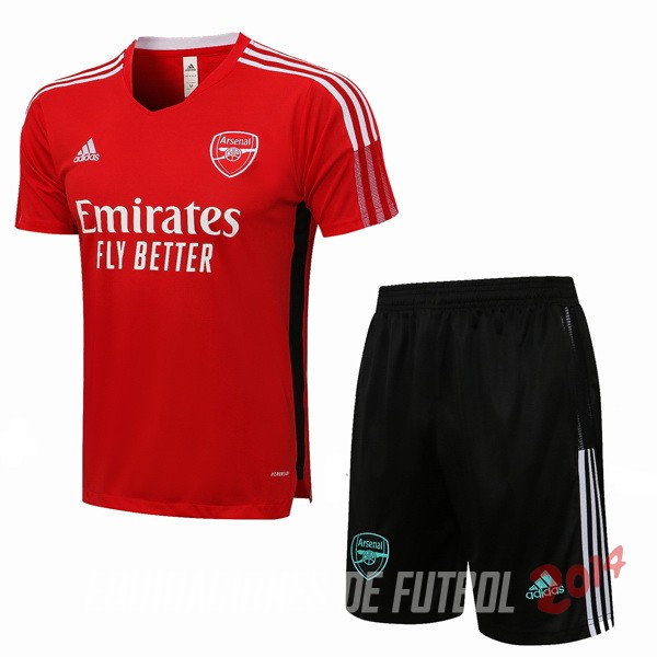 Entrenamiento Arsenal Conjunto Completo 2021/2022 Rojo Negro