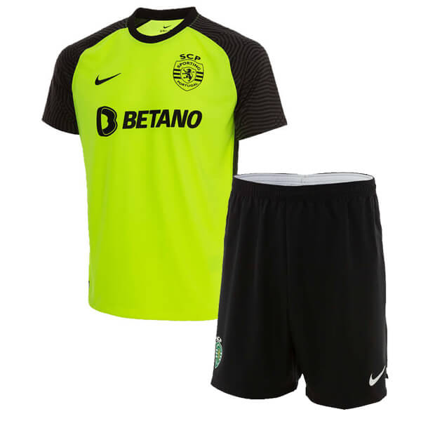 Camiseta Del Conjunto Completo Sporting de Lisboa Nino Segunda 2021/2022