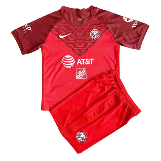 Camiseta Del Conjunto Completo Club América Club América Nino Portero 2021/2022 Rojo