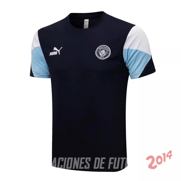 Entrenamiento Manchester City Conjunto Completo 2021/202 Azul Blanco