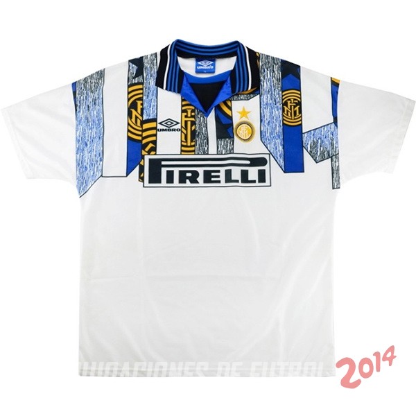 Retro Camiseta De Inter Milán de la Seleccion Segunda 1995/1996