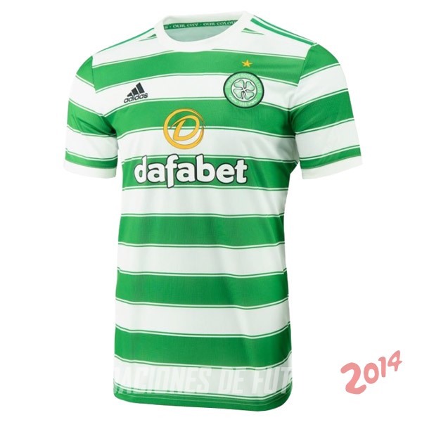 Camiseta Del Celtic Primera Equipacion 2021/2022 Verde