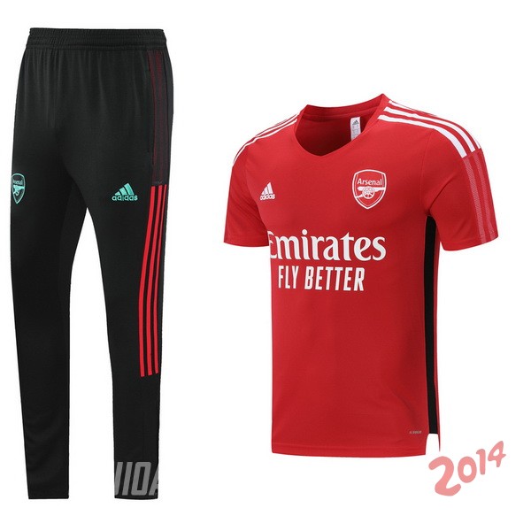 Entrenamiento Arsenal Conjunto Completo 2021/2022 Rojo Negro