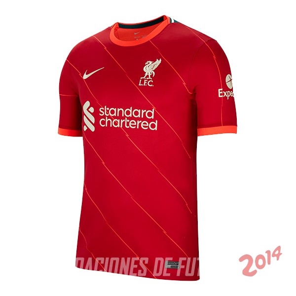 Camiseta Del Liverpool Primera Equipacion 2021/2022