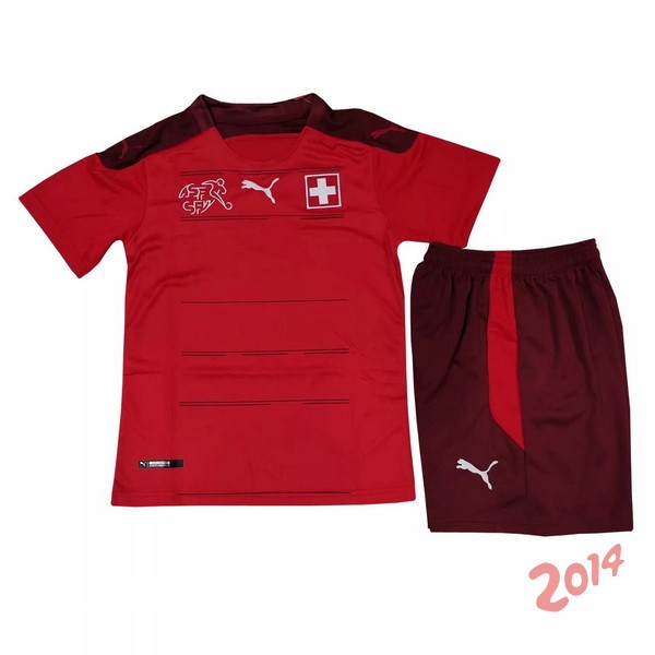 Camiseta Del Conjunto Completo Suiza Nino Primera Equipacion 2021