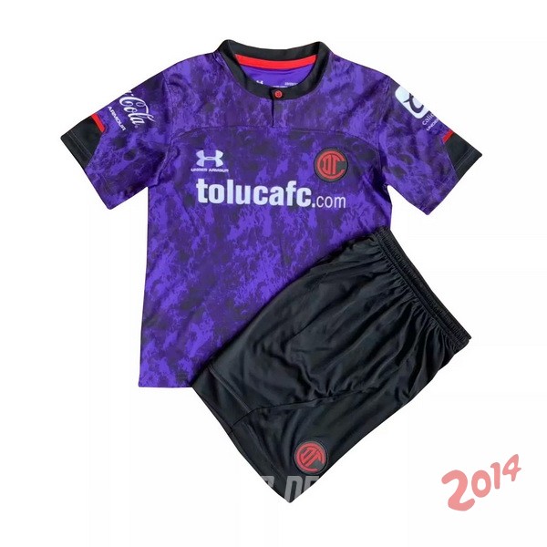 Camiseta Del Toluca Nino Tercera 2021/2022