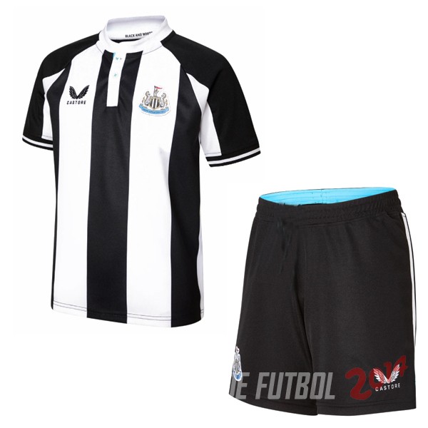 Camiseta Del Conjunto Completo Newcastle United Nino Primera 2021/2022