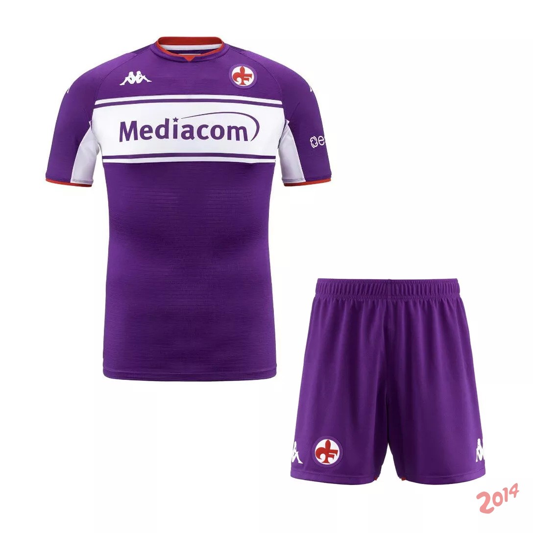 Camiseta Del Conjunto Completo Hombre Fiorentina Primera 2021/2022