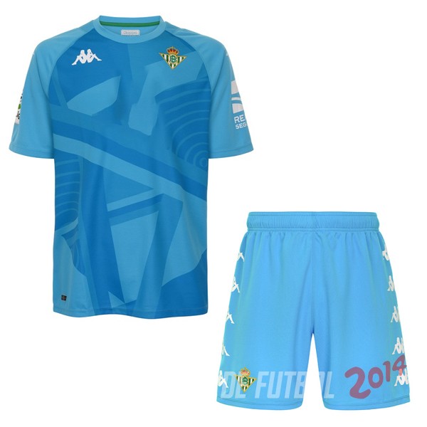 Camiseta Del Conjunto Completo Hombre Real Betis Portero 2021/2022 Azul