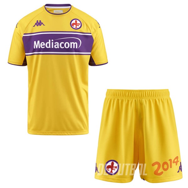 Camiseta Del Conjunto Completo Hombre Fiorentina Tercera 2021/2022