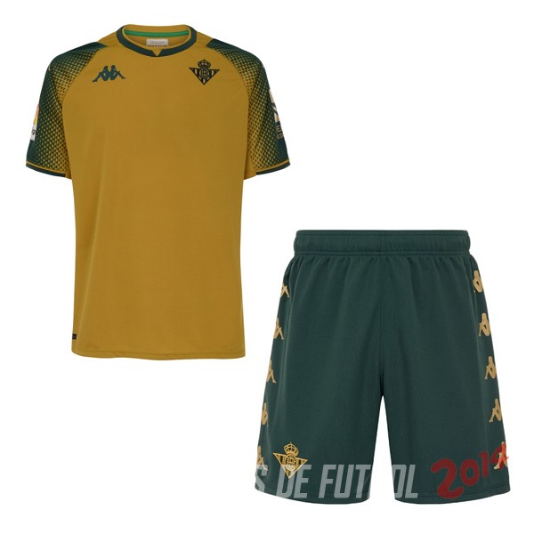 Camiseta Del Conjunto Completo Real Betis Nino Tercera Equipacion 2021/2022