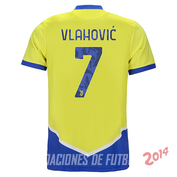 NO.7 Vlahović de Camiseta Del Juventus Tercera Equipacion 2021/2022