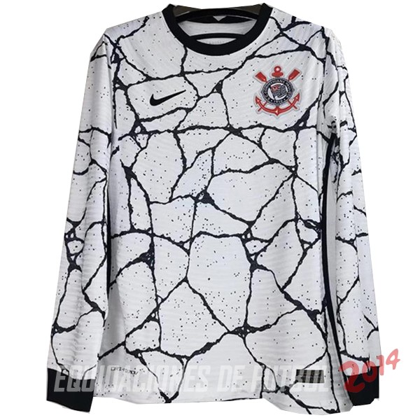 Camiseta Del Corinthians Paulista Primera Manga Larga 2021/2022