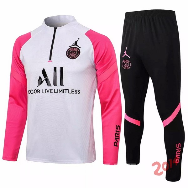 Chandal Ninos Paris Saint Germain Rosa Blanco Negro 2021/2022