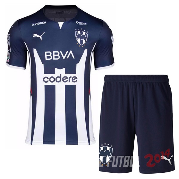 Camiseta Del Conjunto Completo Monterrey Nino Primera Equipacion 2021/2022