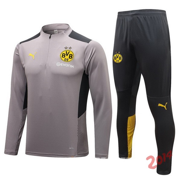 Chandal Borussia Dortmund Gris Marino Negro 2021/2022