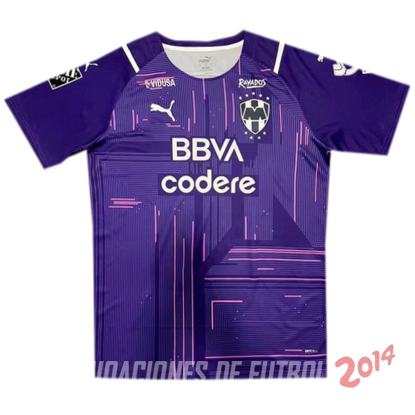 Camiseta Del Monterrey Portero 2021/2022 Purpura