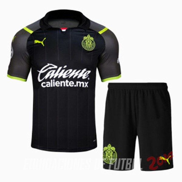 Camiseta Del Conjunto Completo Chivas de Guadalajara Nino Segunda 2021/2022