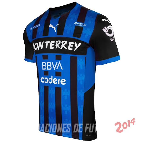 Camiseta Del Monterrey Tercera 2021/2022 Azul