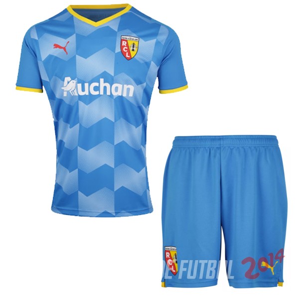 Camiseta Del Conjunto Completo RC Lens Nino Tercera Equipacion 2021/2022