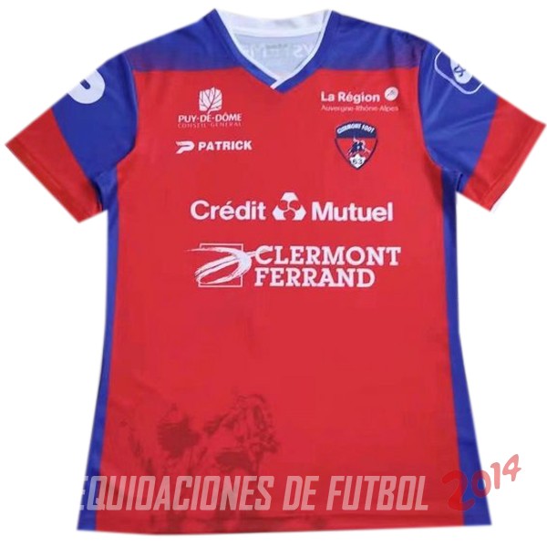 Camiseta Del Clermont Foot 63 Primera 2021/2022 Camiseta Del Clermont Foot 63 Primera 2021/2022