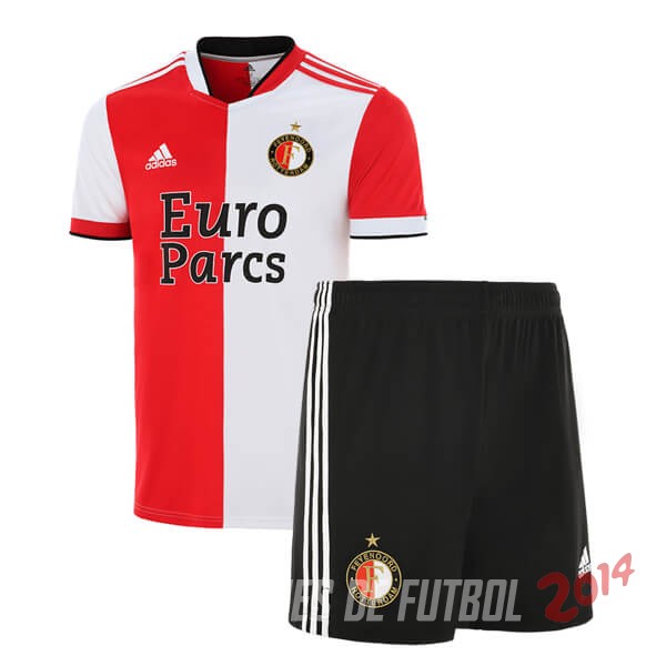 Camiseta Del Conjunto Completo Feyenoord Rotterdam Nino Primera 2021/2022
