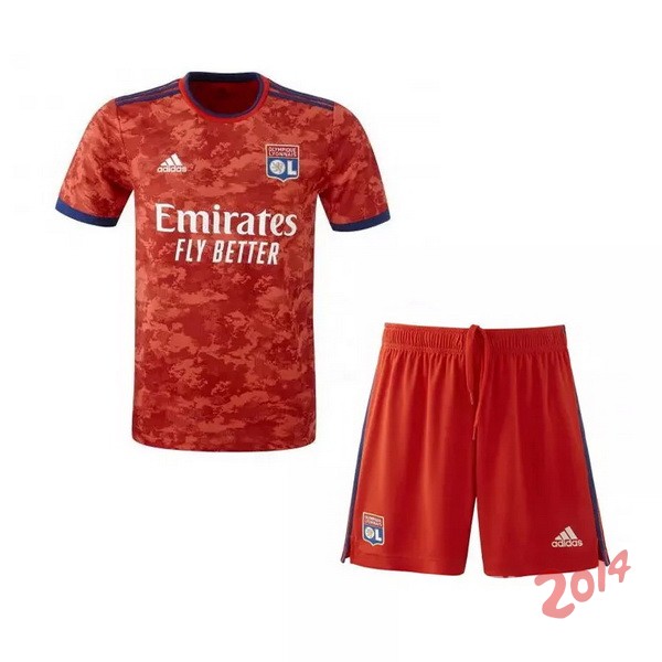 Camiseta Del Conjunto Completo Hombre Lyon Segunda Equipacion 2021/2022