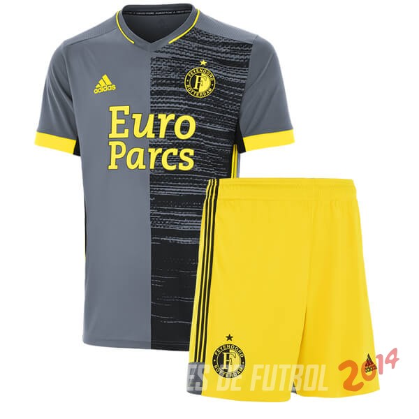 Camiseta Del Conjunto Completo Feyenoord Rotterdam Nino Segunda 2021/2022