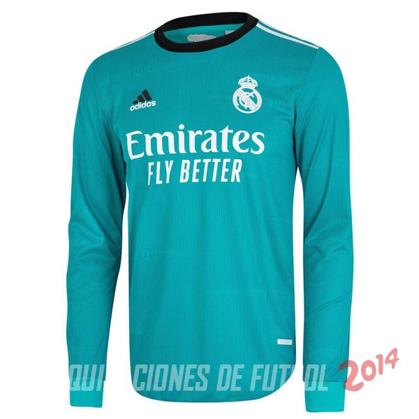 Camiseta Del Real Madrid Manga Larga Tercera 2021/2022