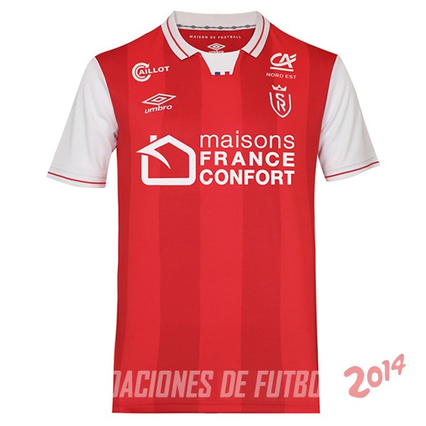 Camiseta Del Stade de Reims Primera 2021/2022