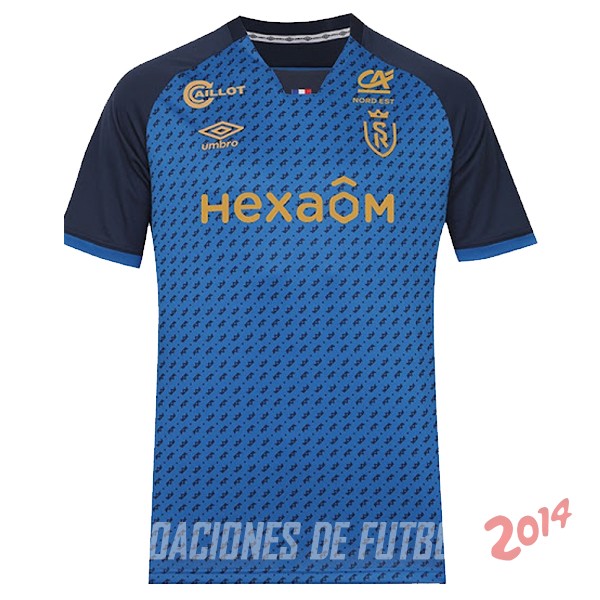 Camiseta Del Stade de Reims Segunda 2021/2022