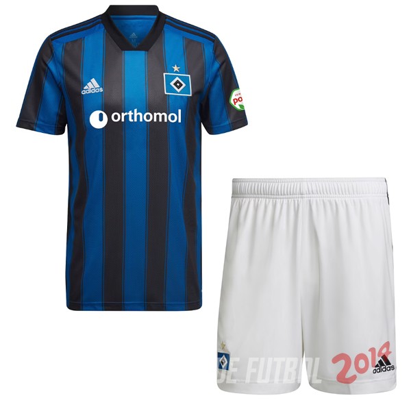 Camiseta Del Conjunto Completo Hombre HSV Hamburg Primera Equipacion 2021/2022