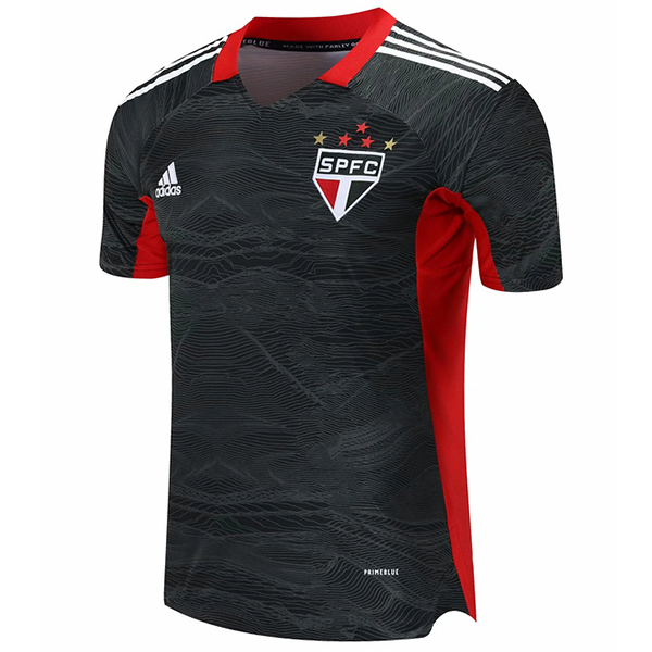 Camiseta Del São Paulo Primera Portero 2021/2022 Negro
