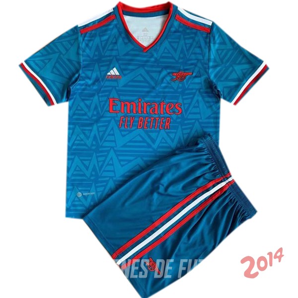 Tailandia Camiseta Del Conjunto Completo Hombre Arsenal Concepto 2022/2023 Azul