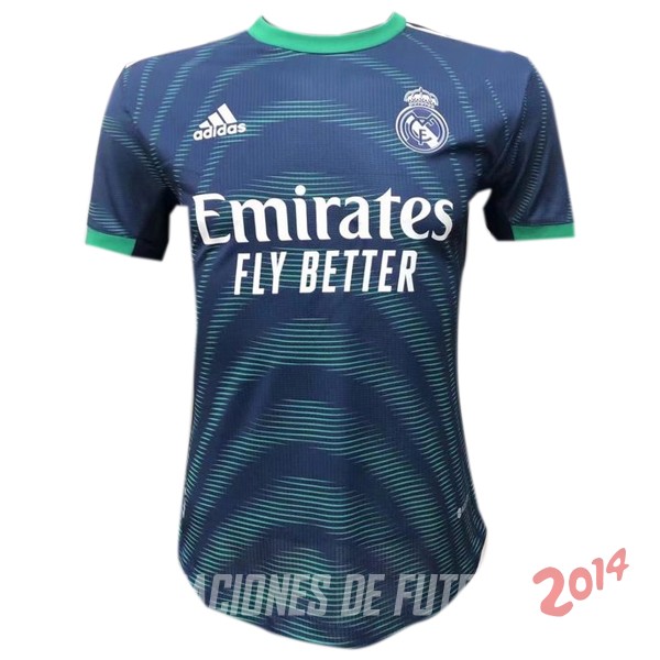 Camiseta Del Real Madrid Especial Jugadores 2022/2023 Azul Verde