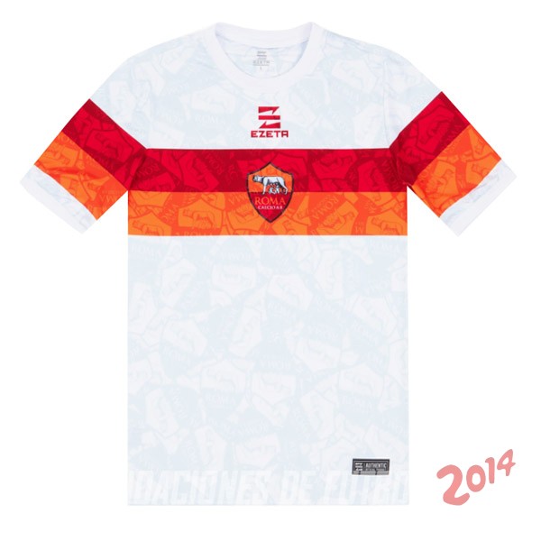 Camiseta Del Portero As Roma 2022/2023 Blanco