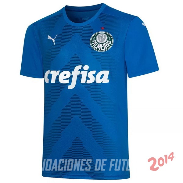 Tailandia Camiseta Del Portero Palmeiras Segunda 2022/2023 Azul
