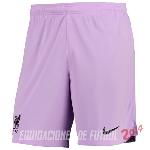 Camiseta Del Liverpool Pantalones Portero 2022/2023 Purpura