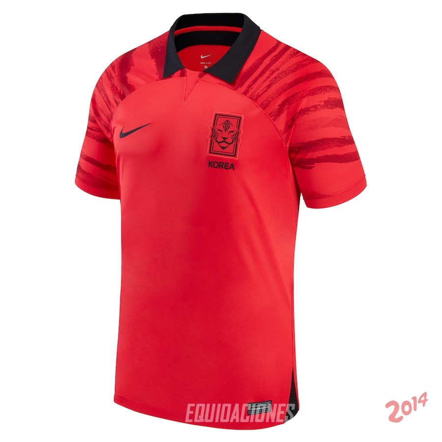 Camiseta De Corea del Sud de la Seleccion Primera Copa del mundo 2022