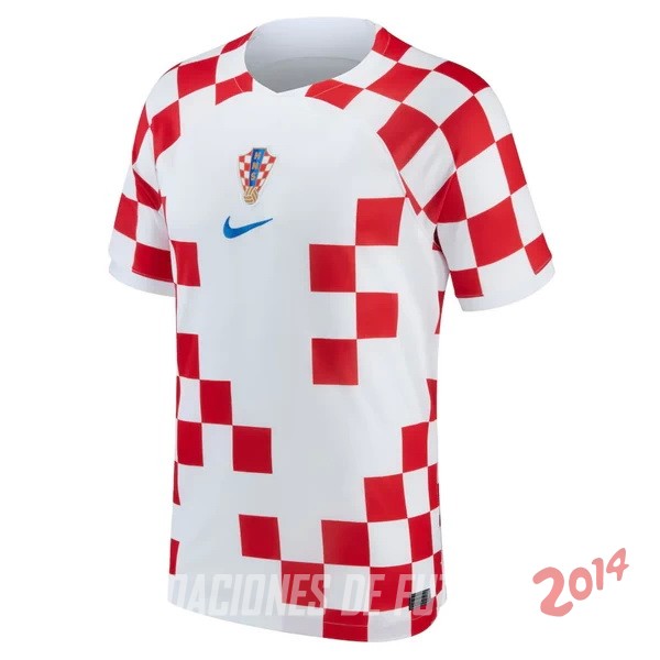Tailandia Camiseta De Croacia de la Seleccion Primera Copa del mundo 2022