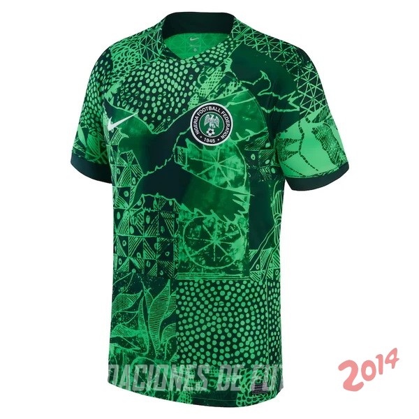 Tailandia Camiseta De Nigeria de la Seleccion Primera Copa del mundo 2022