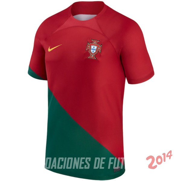 Tailandia Camiseta De Portugal Seleccion Primera Copa del mundo 2022