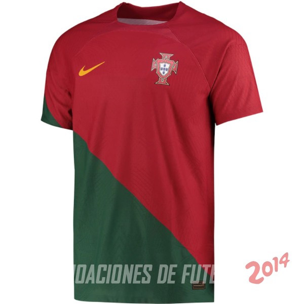 Tailandia Camiseta De Portugal Seleccion Jugadores Primera Copa del mundo 2022