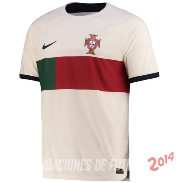 Tailandia Camiseta De Portugal Seleccion Jugadores Seconda Copa del mundo 2022