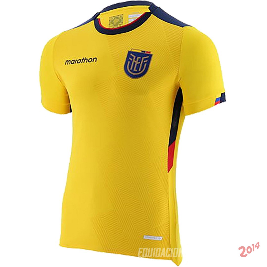 Tailandia Camiseta De Ecuador de la Seleccion Primera Copa del mundo 2022