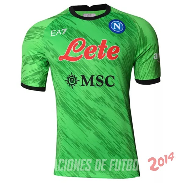 Tailandia Camiseta Del Napoli Portero 2022/2023 Verde