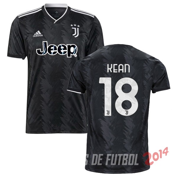 NO.18 Kean de Camiseta Del Juventus Seconda Equipacion 2022/2023