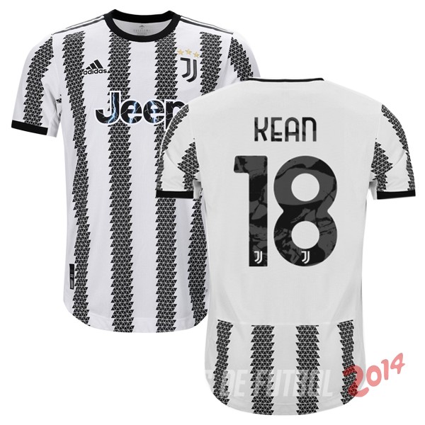 NO.18 Kean de Camiseta Del Juventus Primera Equipacion 2022/2023