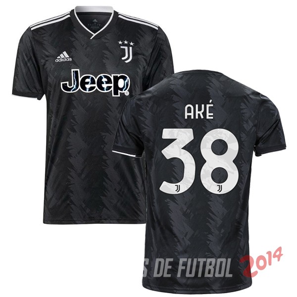NO.38 Aké de Camiseta Del Juventus Seconda Equipacion 2022/2023